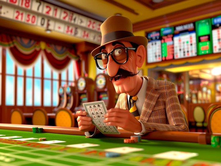 Meja Teen Patti dengan dealer berpengalaman dan pemain di studio mizuslot